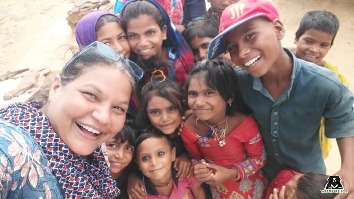 All happy faces with the support of the Kalandar education programme!