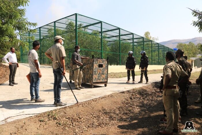 A mock drill was also conducted at the Centre.
