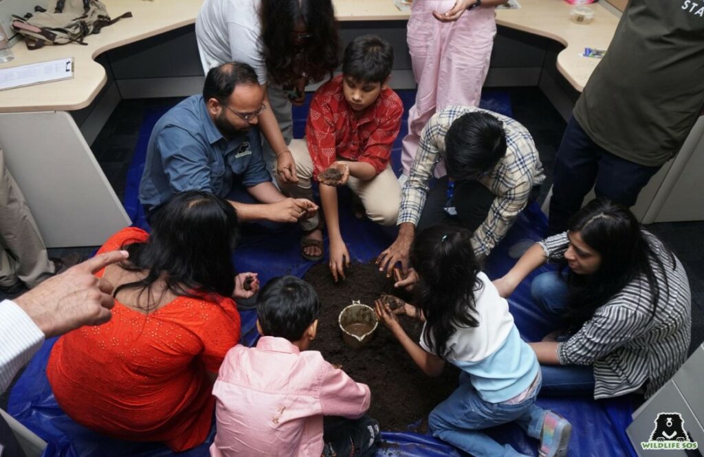 Seed ball making event at Delhi