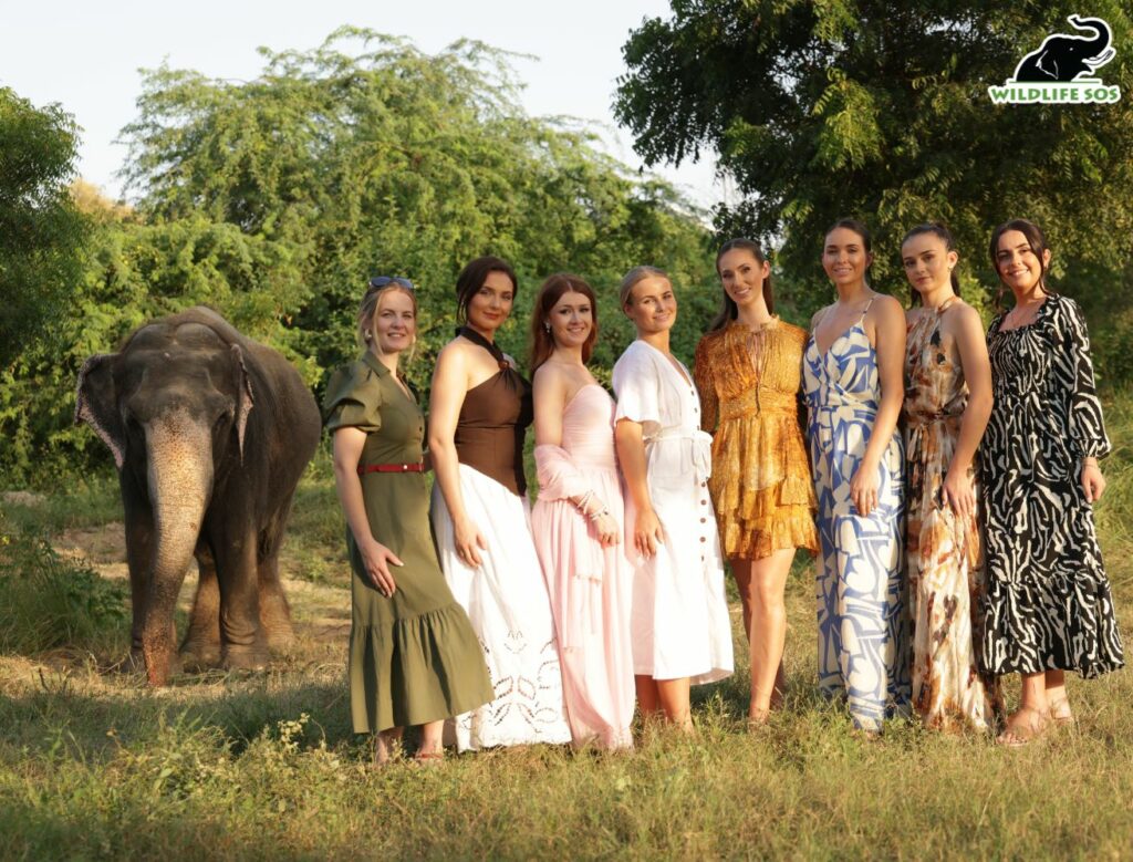 Miss Universe visit Wildlife SOS