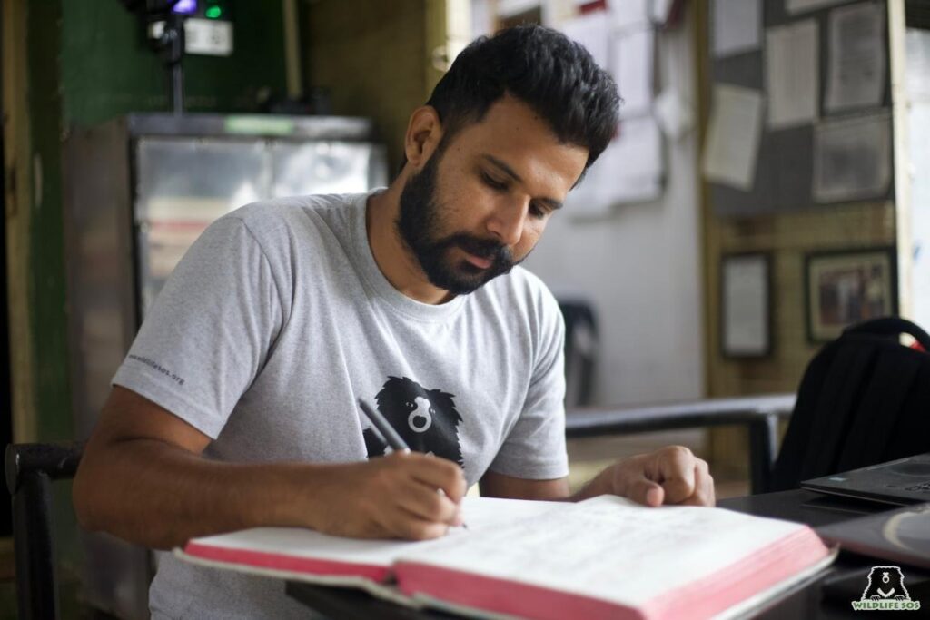 Dr. Arsh at BBRC office