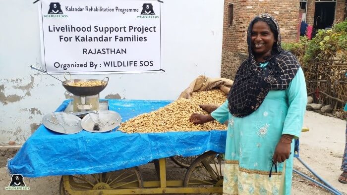 Livelihood support project for kalandar families