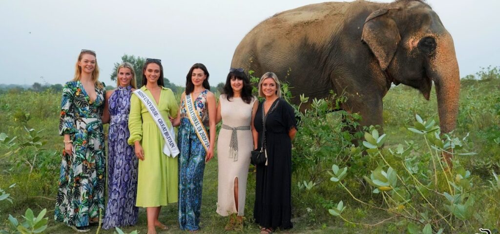 Miss Universe Great Britain pageant at Wildlife SOS centres